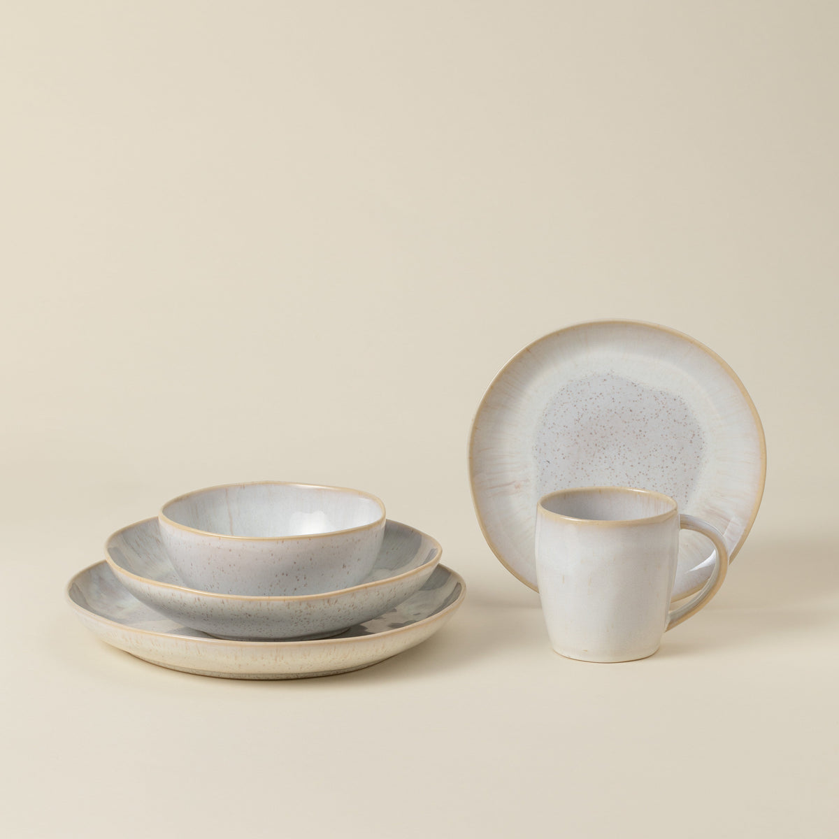 5-Piece Dinnerware Set Eivissa, Casafina by COSTA NOVA