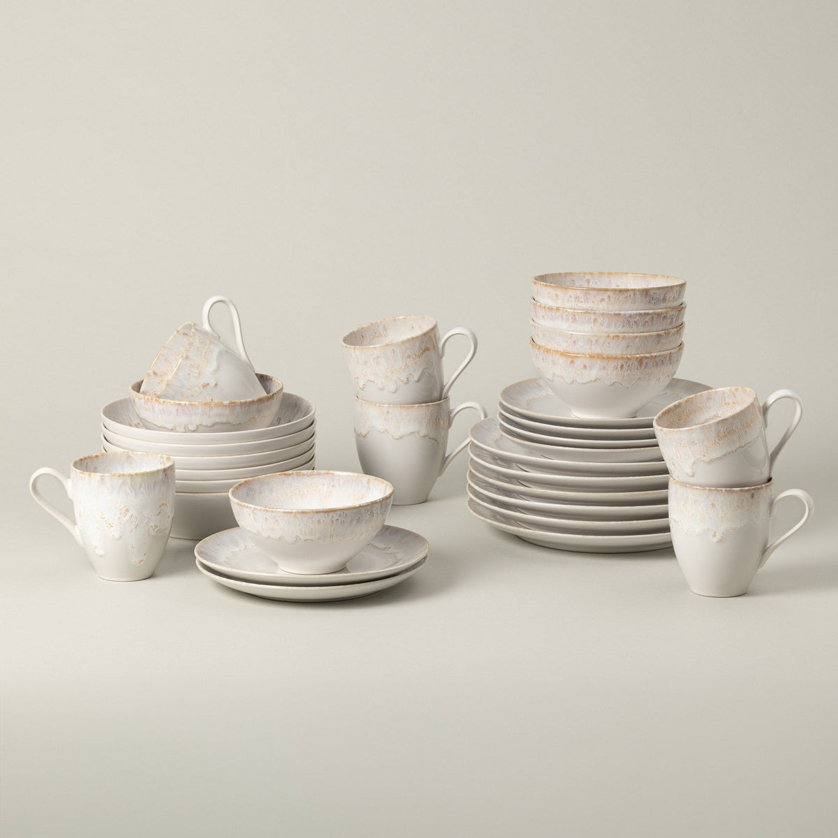 30-Piece Dinnerware Set with Mug Taormina, Casafina by COSTA NOVA