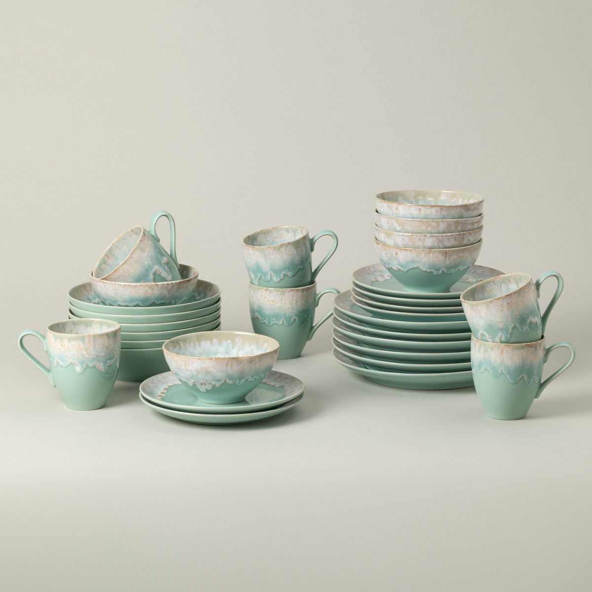 30-Piece Dinnerware Set with Mug Taormina, Casafina by COSTA NOVA