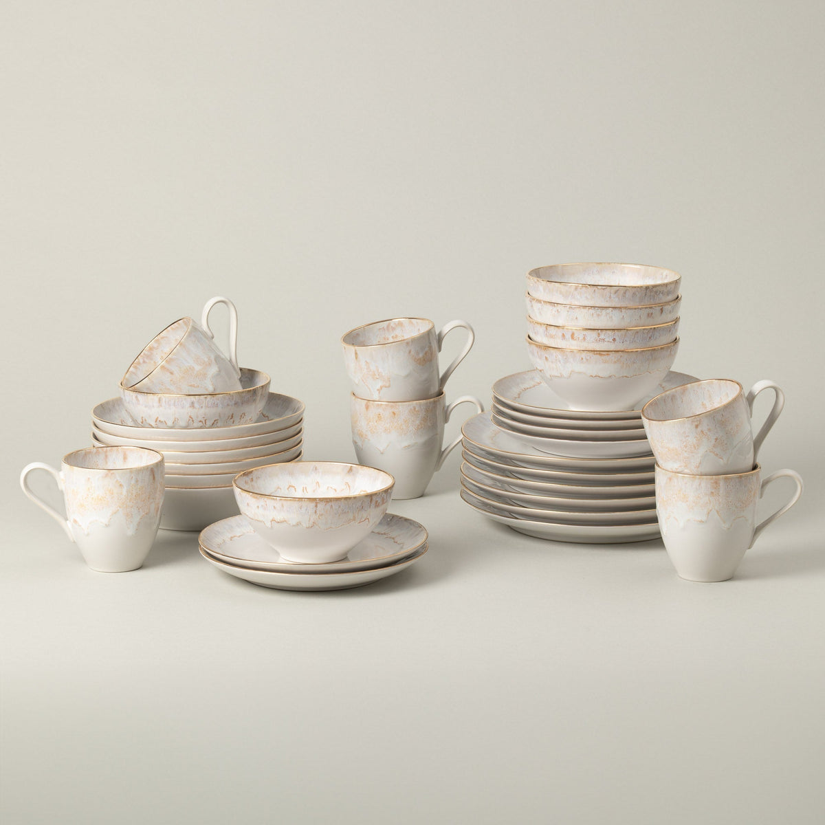 30-Piece Dinnerware Set with Mug Taormina, Casafina by COSTA NOVA