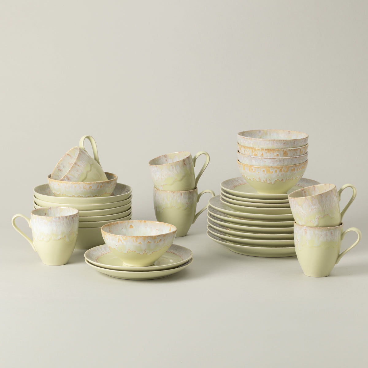 30-Piece Dinnerware Set with Mug Taormina, Casafina by COSTA NOVA