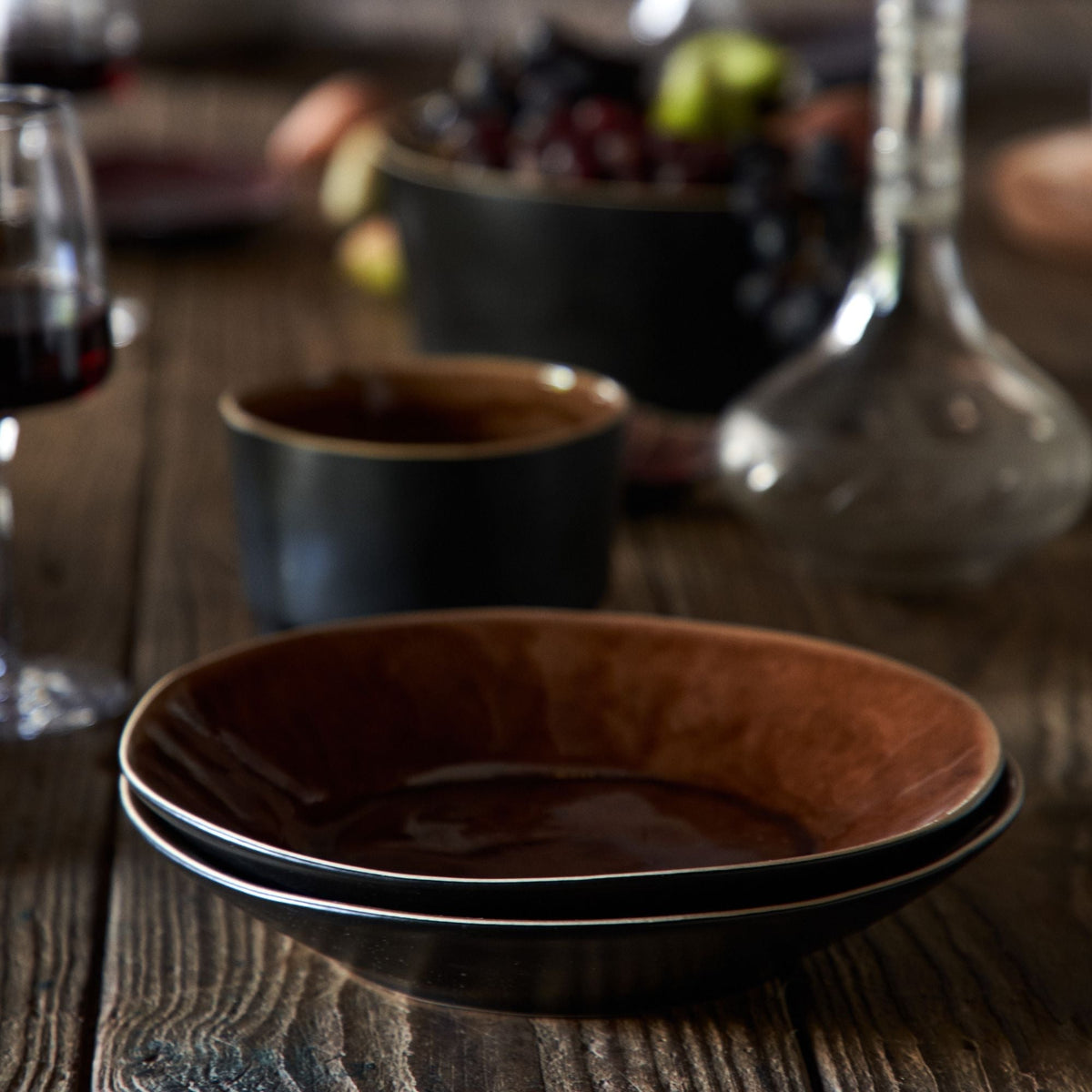 Set of 6 Soup/Pasta Plate Riviera