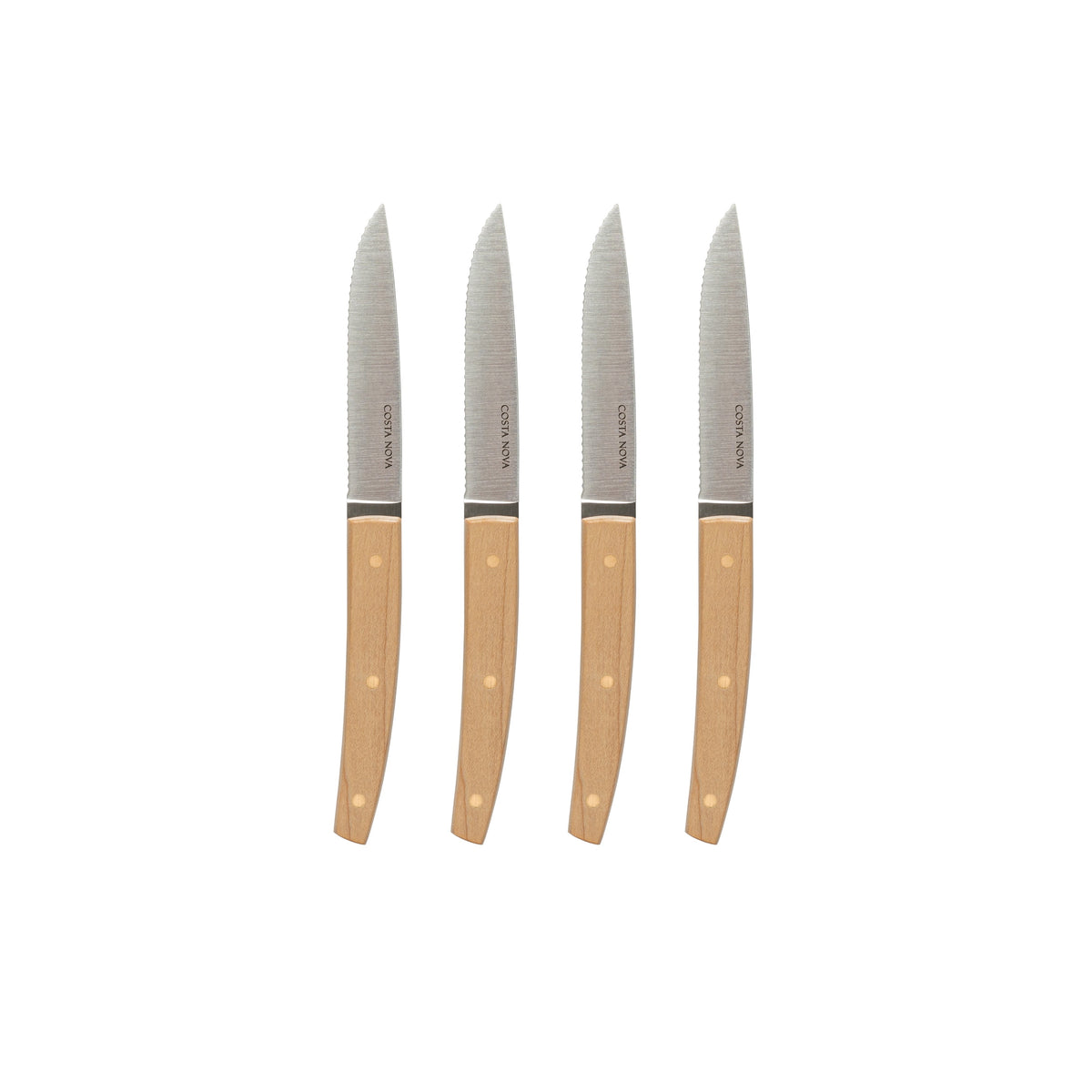 Set 4 Maple Steak Knives Remo