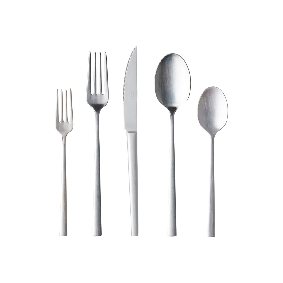 Flatware 5 Pieces Vela, 12 Sets (for 12 people)