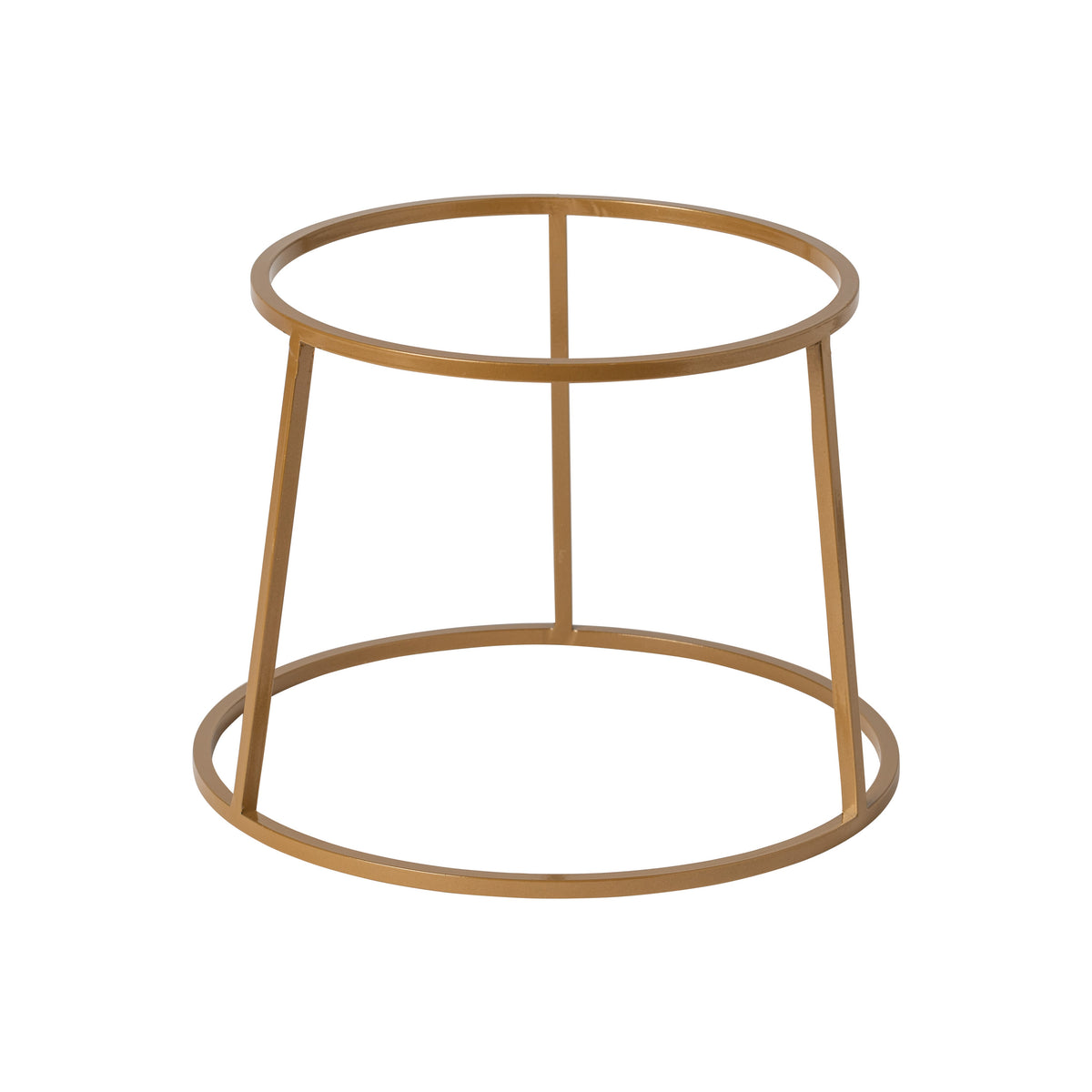 High Round Metallic Riser Stacked Organic