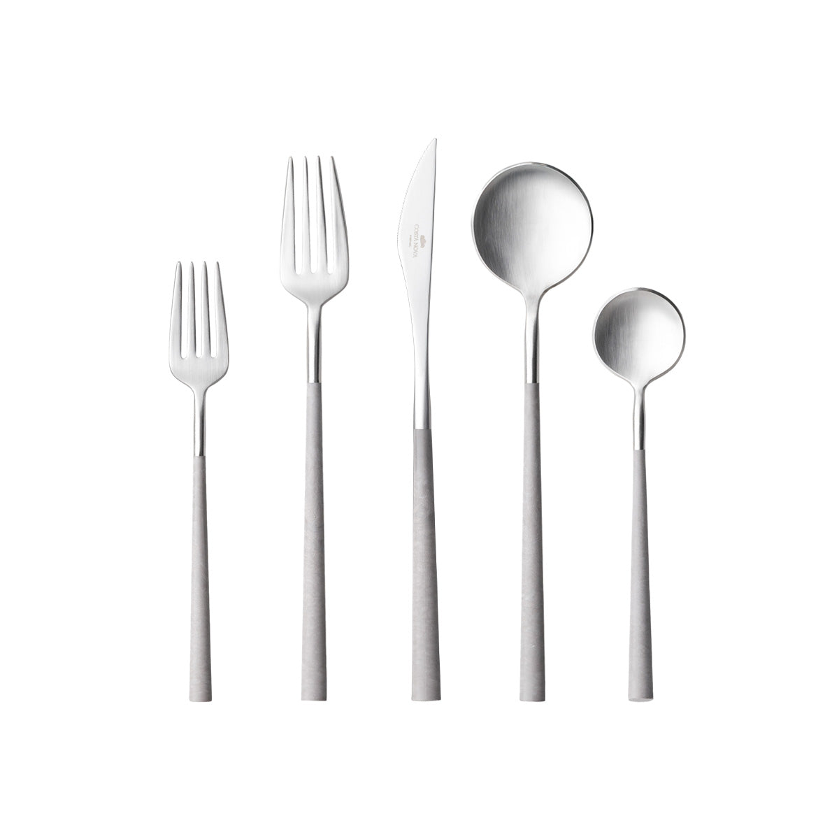 Flatware 5 Pieces Set Mito, 12 Sets (for 12 people)
