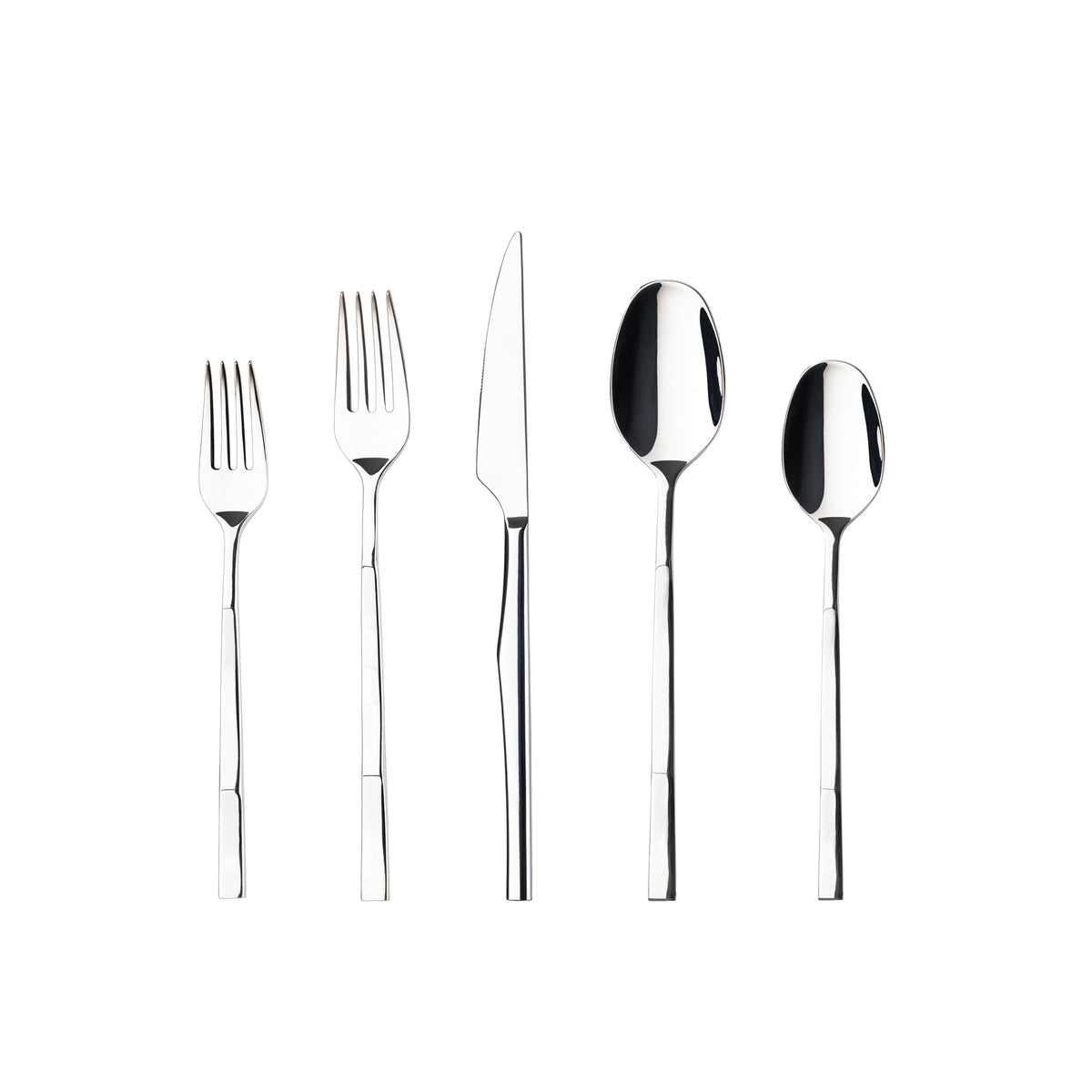 Flatware 5 Pieces Set Ramo, 12 Sets (for 12 people)