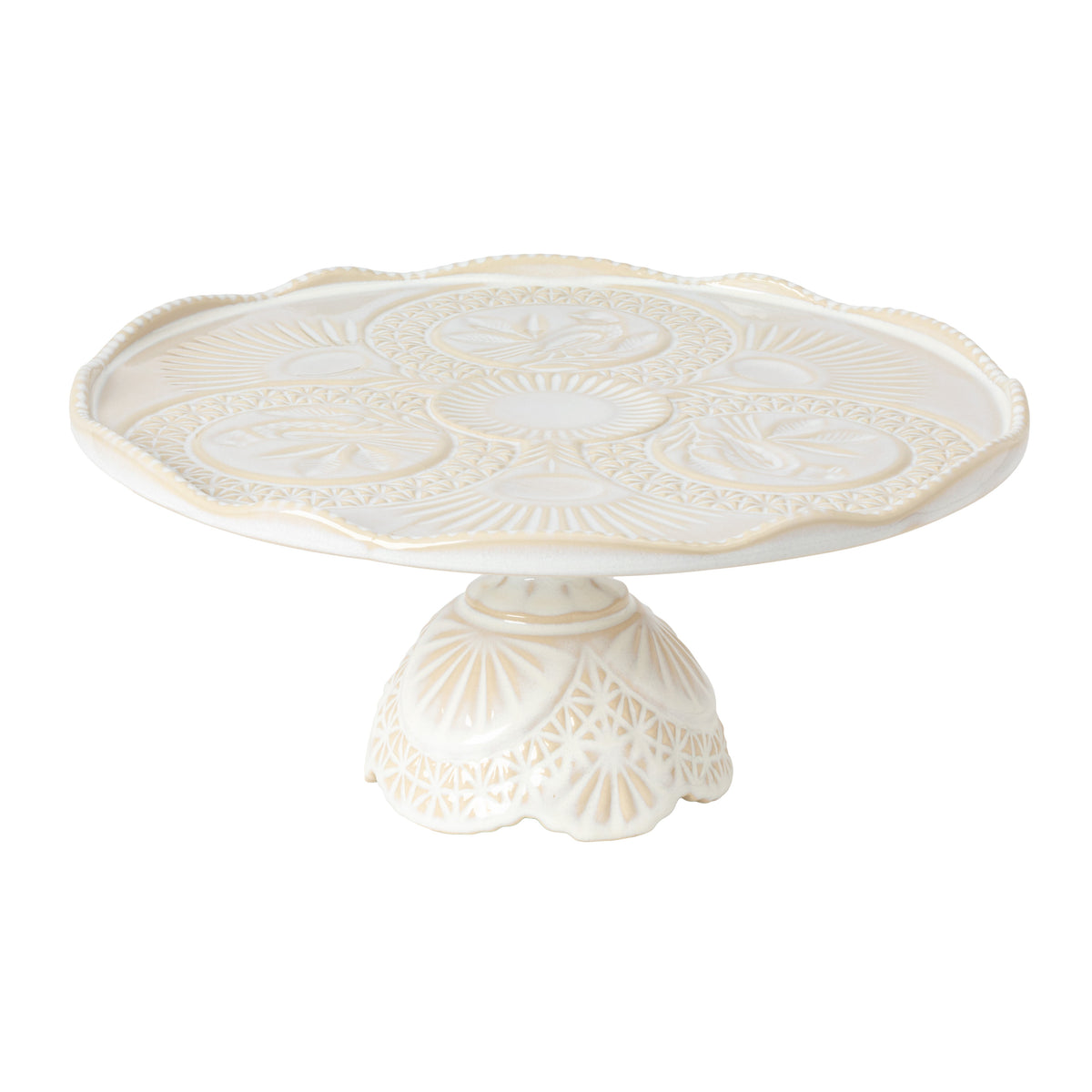 Footed Plate Cristal