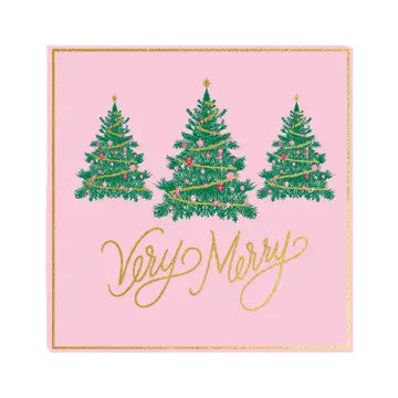 @Cocktail Napkins Very Merry
