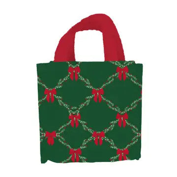 @Petite Carry Tote Holiday Trellis