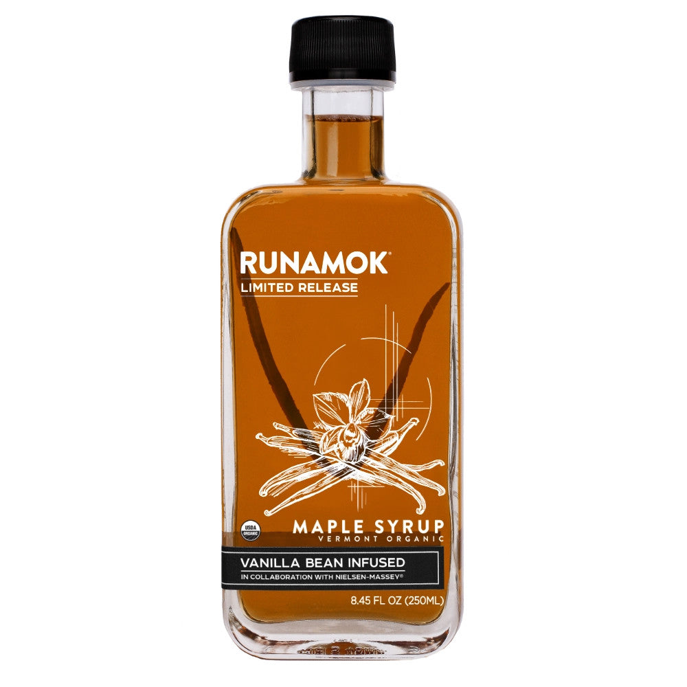 Vanilla Bean Infused Organic Maple Syrup 250ml