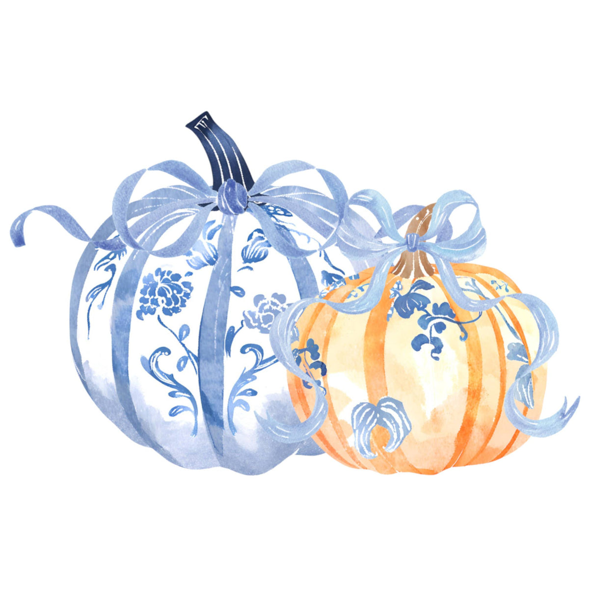 Platter - Chinoiserie Pumpkins Platter
