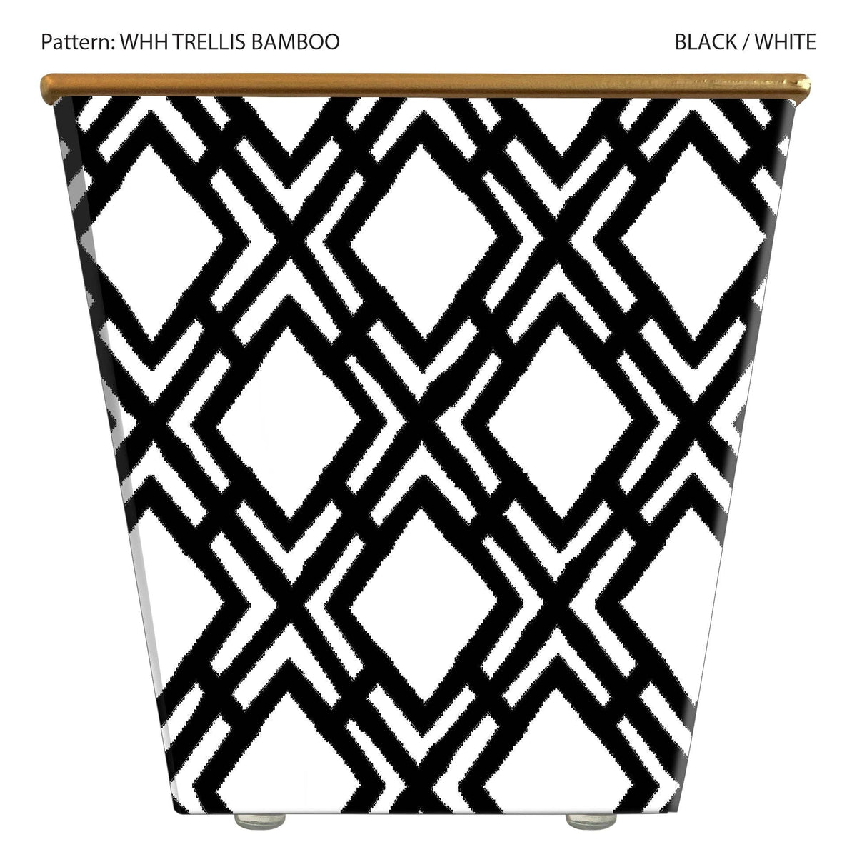 WHH Bamboo Trellis:  Cachepot Container Only