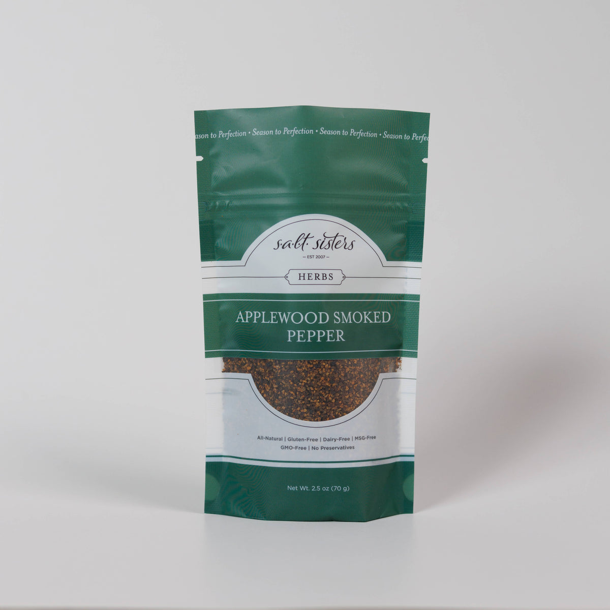 Cracked Peppercorns - Applewood Smoked - 2.5 oz
