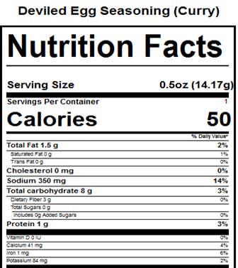 Negg® Deviled Egg Seasoning Mixes - NEW! 24 PER CASE