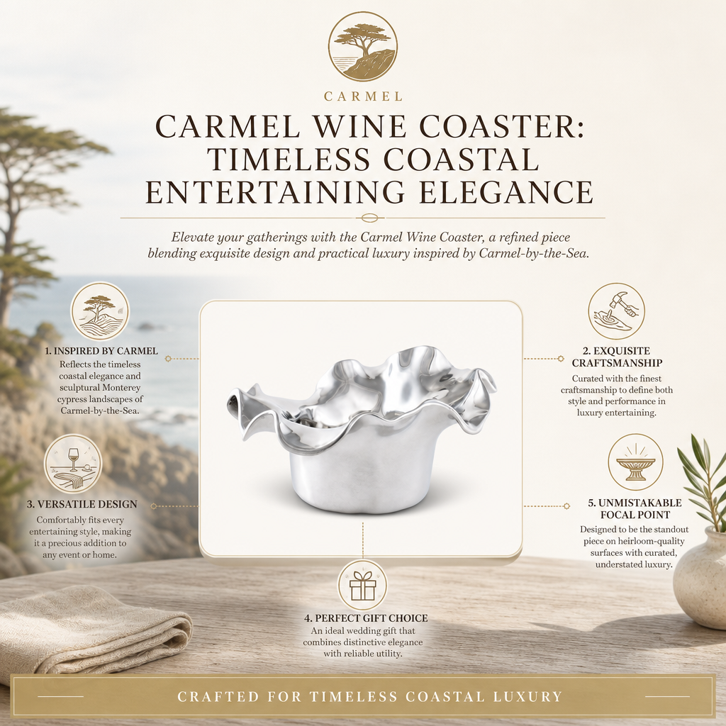 Carmel Wine Coaster
