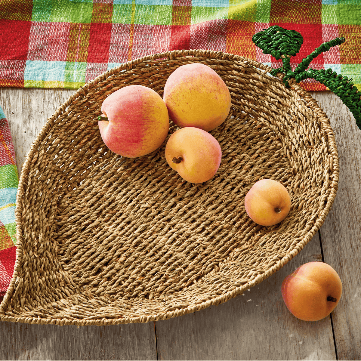 Lemon Seagrass Tray Natural Summer