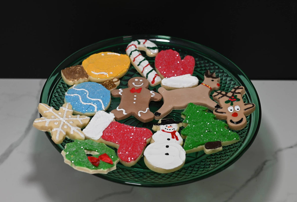Fake Christmas Cookies - Set of 12