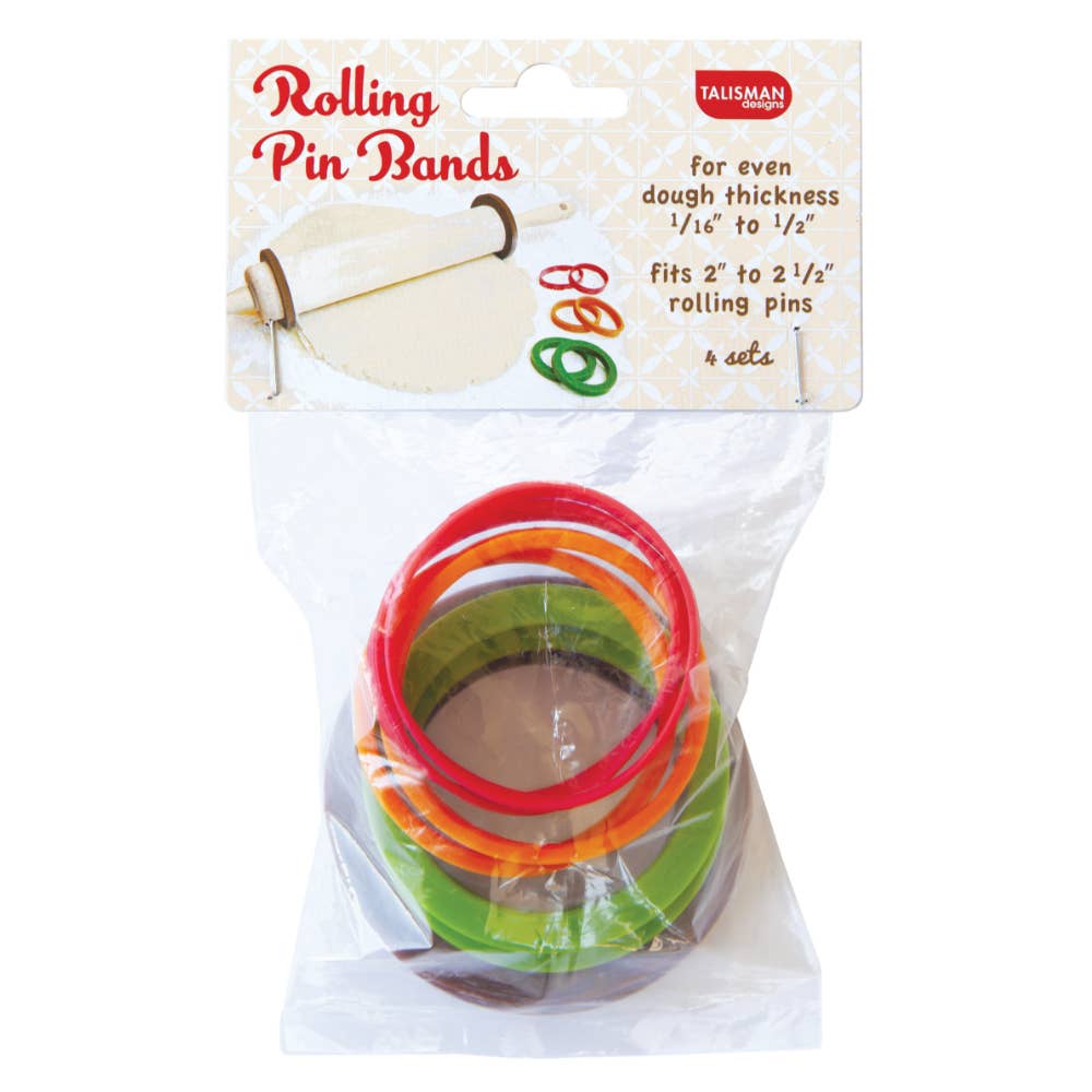Rolling Pin Bands - Set of 4