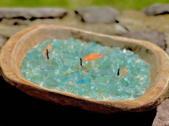 "FIRE BOWL" Dough Bowl Soy Candle (Various Colors/Scents)