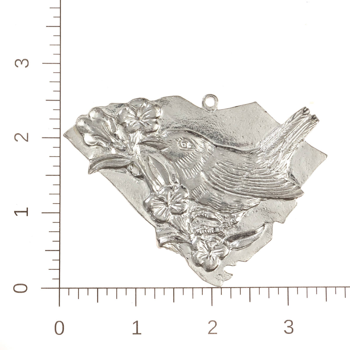 South Carolina Christmas Ornament - State Symbol and Outline