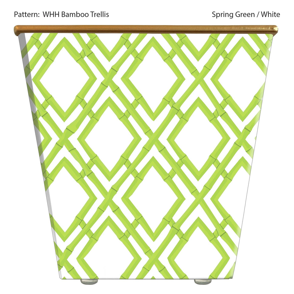 WHH Bamboo Trellis:  Cachepot Container Only