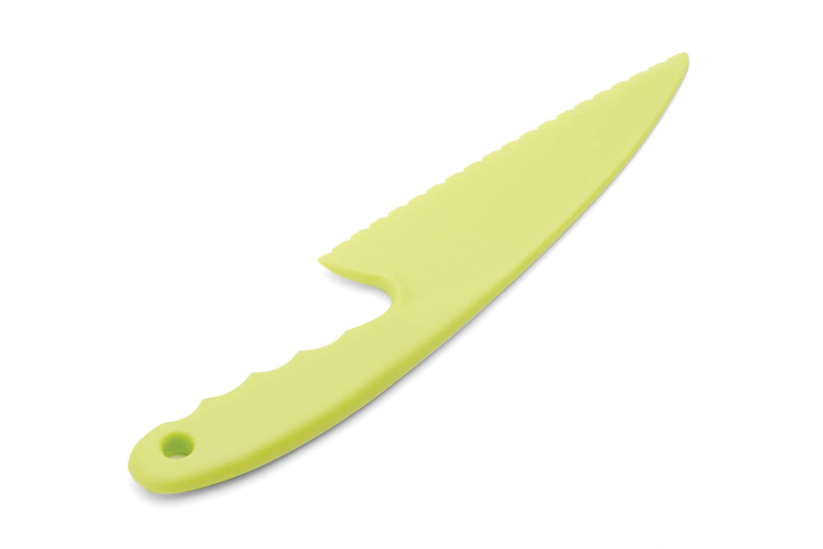 Fox Run Lettuce Knife, Plastic, Green, 1.5" x 11"
