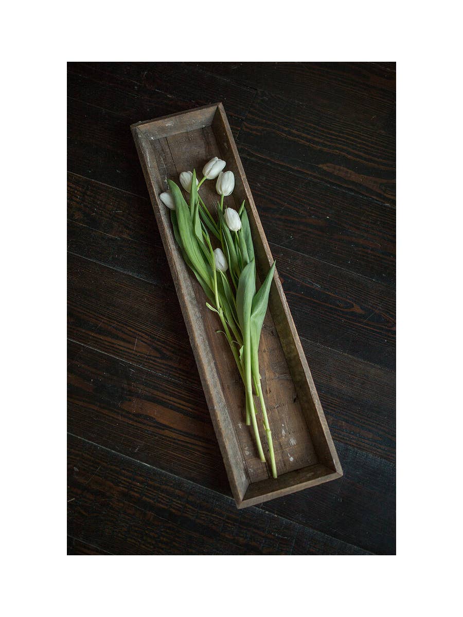 Old Wood Long Tray