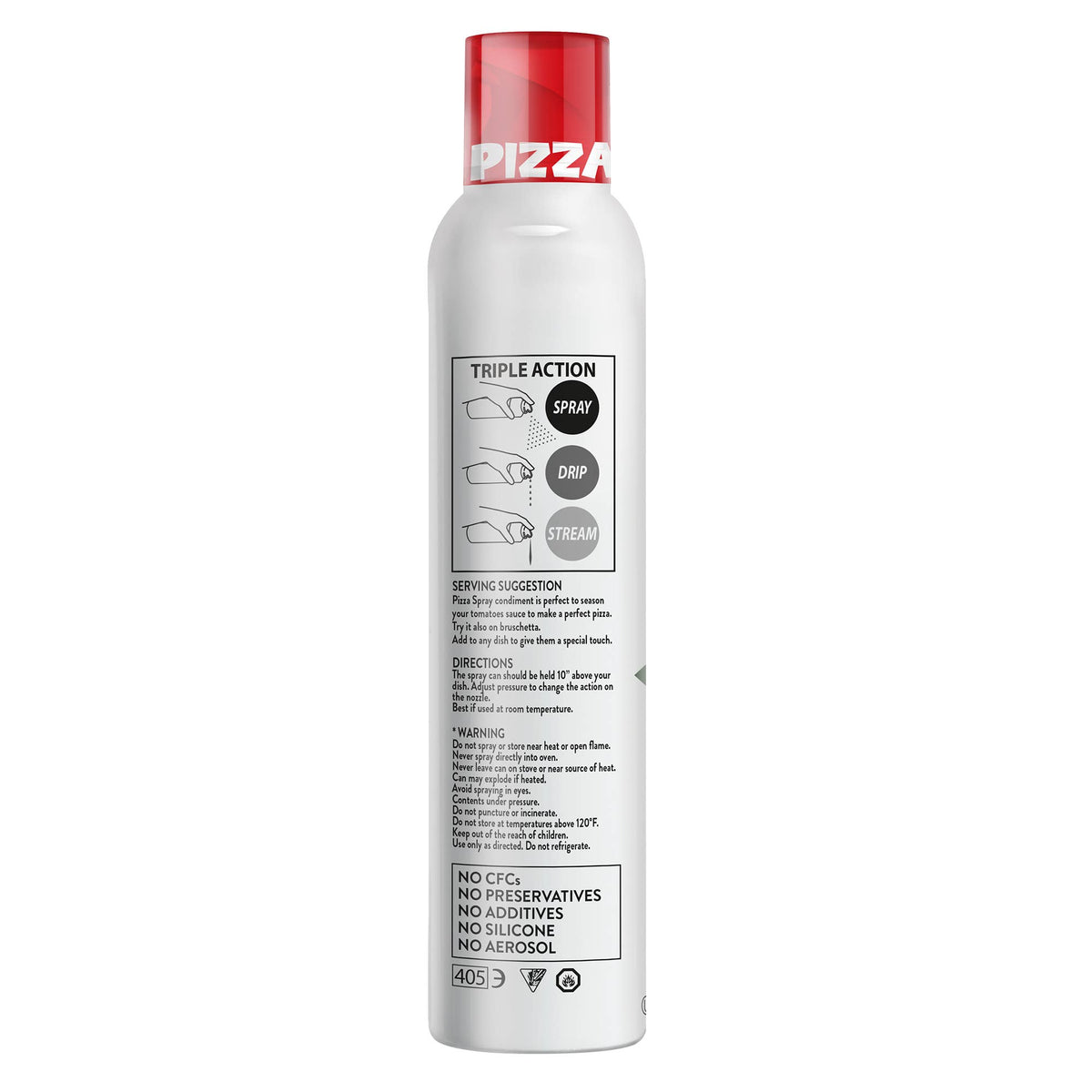 Mantova Pizza Spray, 8 oz