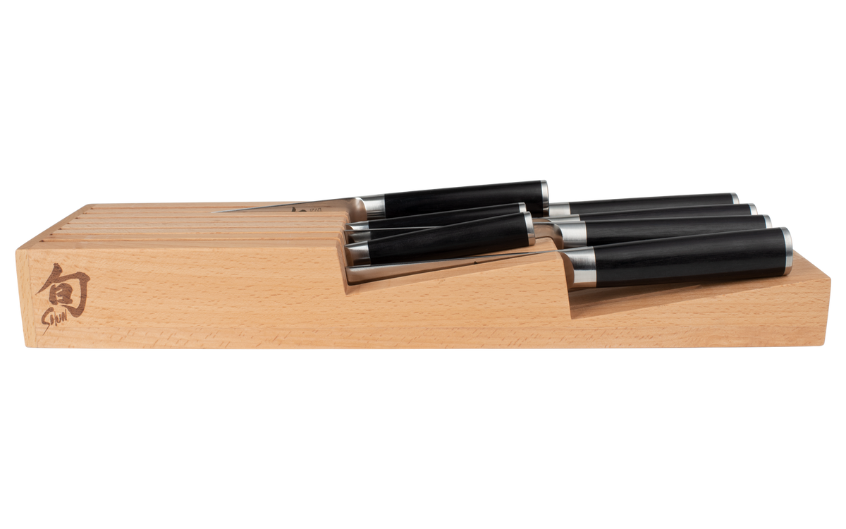 Shun 7–Slot In–Drawer Knife Tray