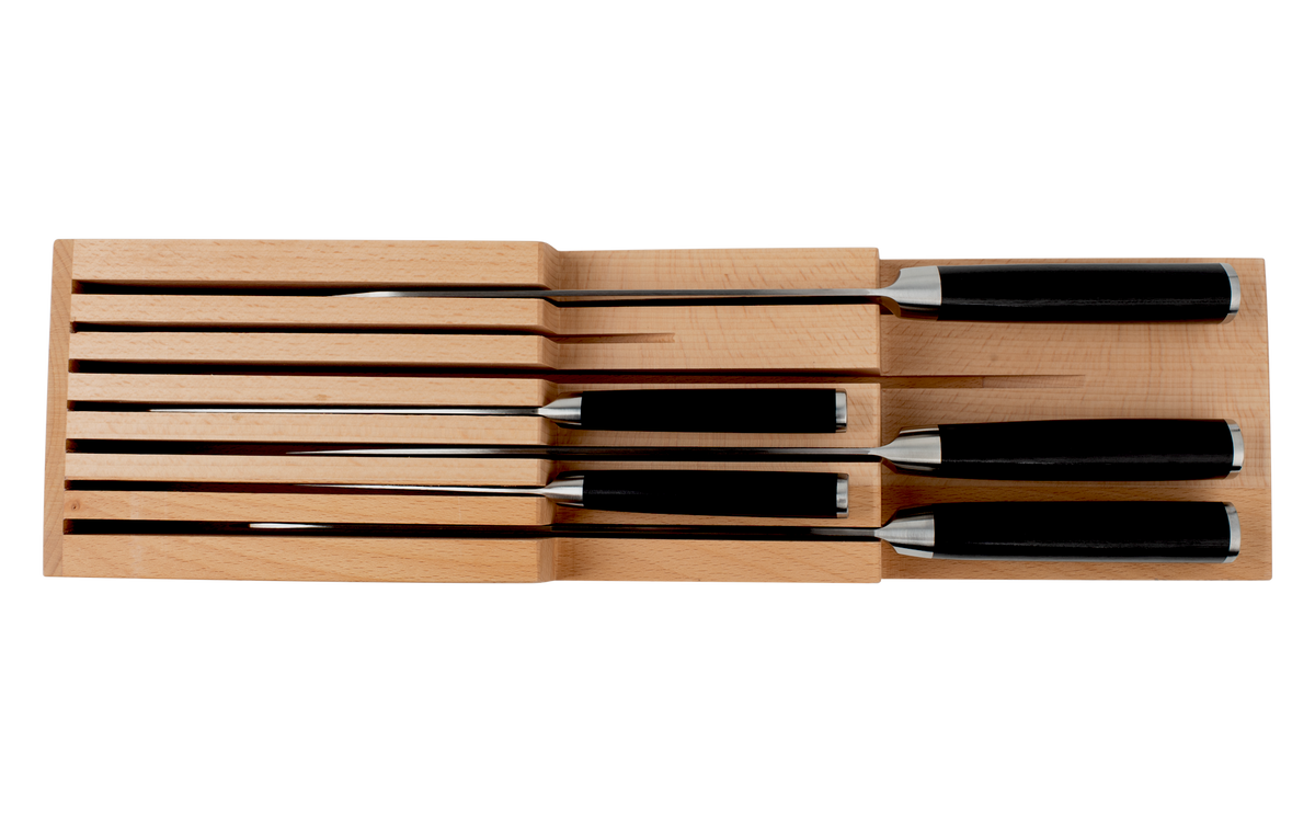 Shun 7–Slot In–Drawer Knife Tray