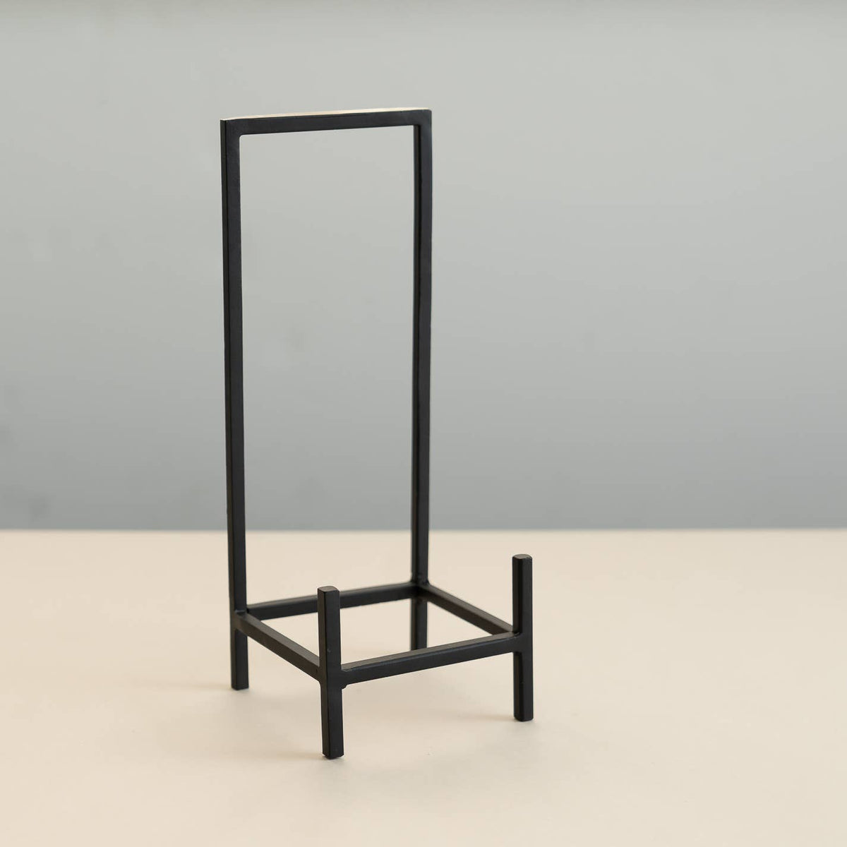 Modern Black Iron Easel/Bookstand - 12"