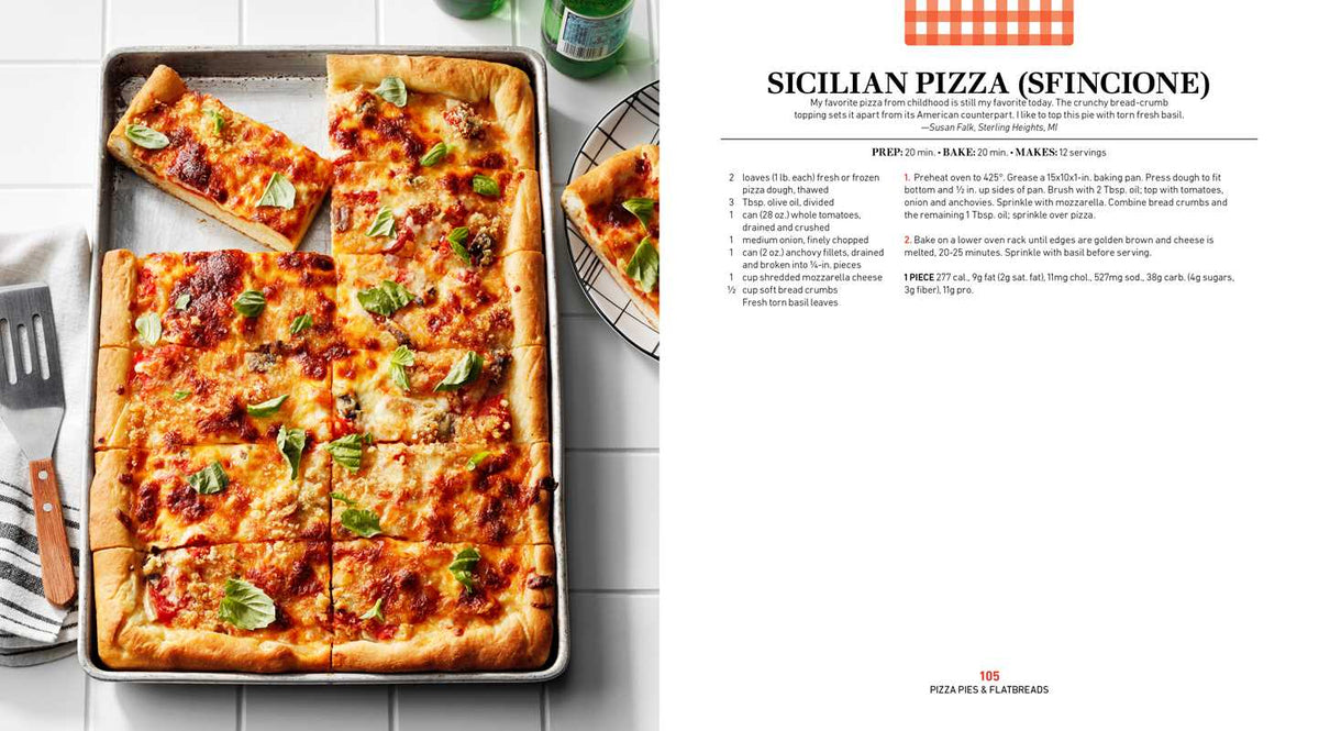 Taste of Home Pizza, Pasta, and More  by