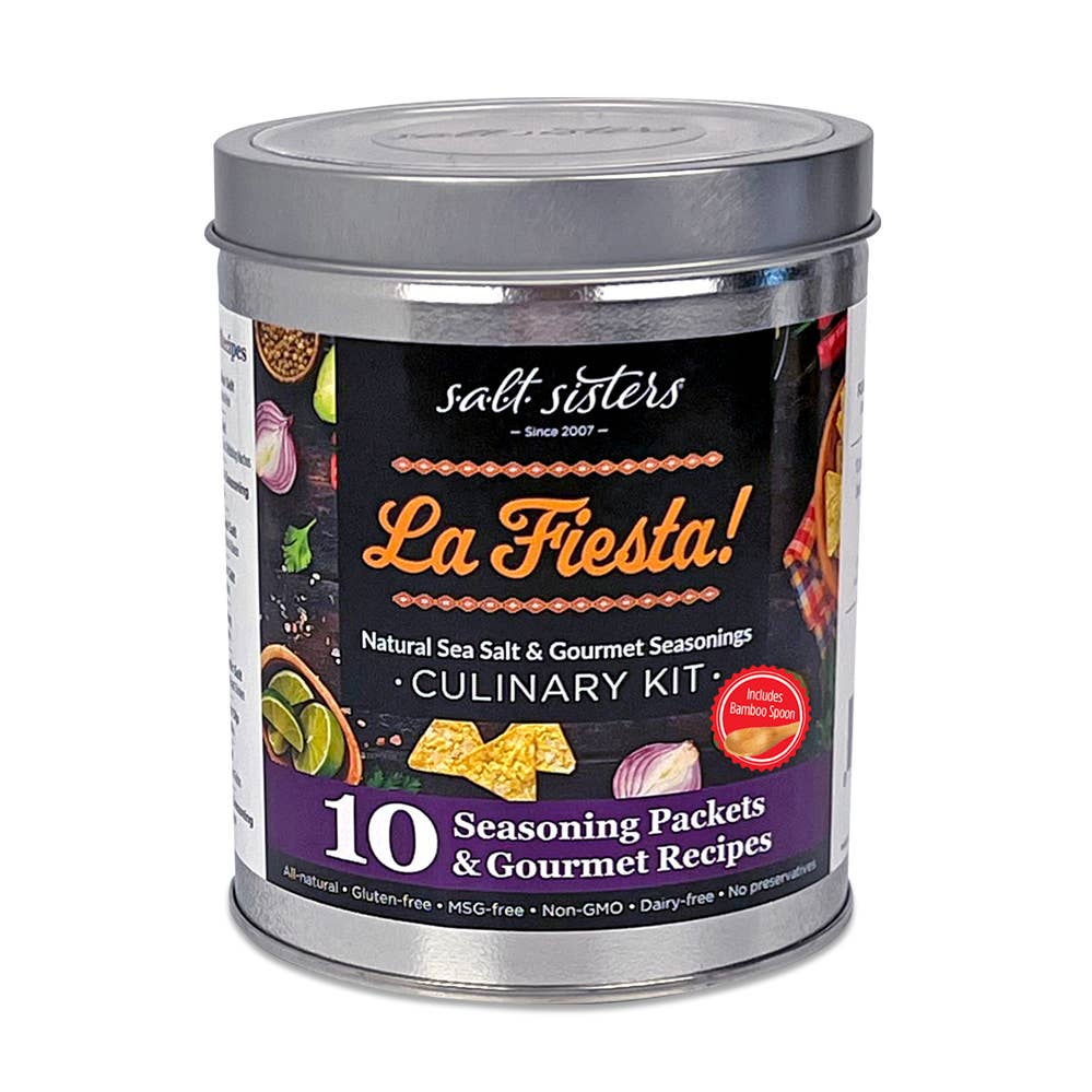 10 Blend Culinary Kit w/ Recipes & Spoon - La Fiesta!