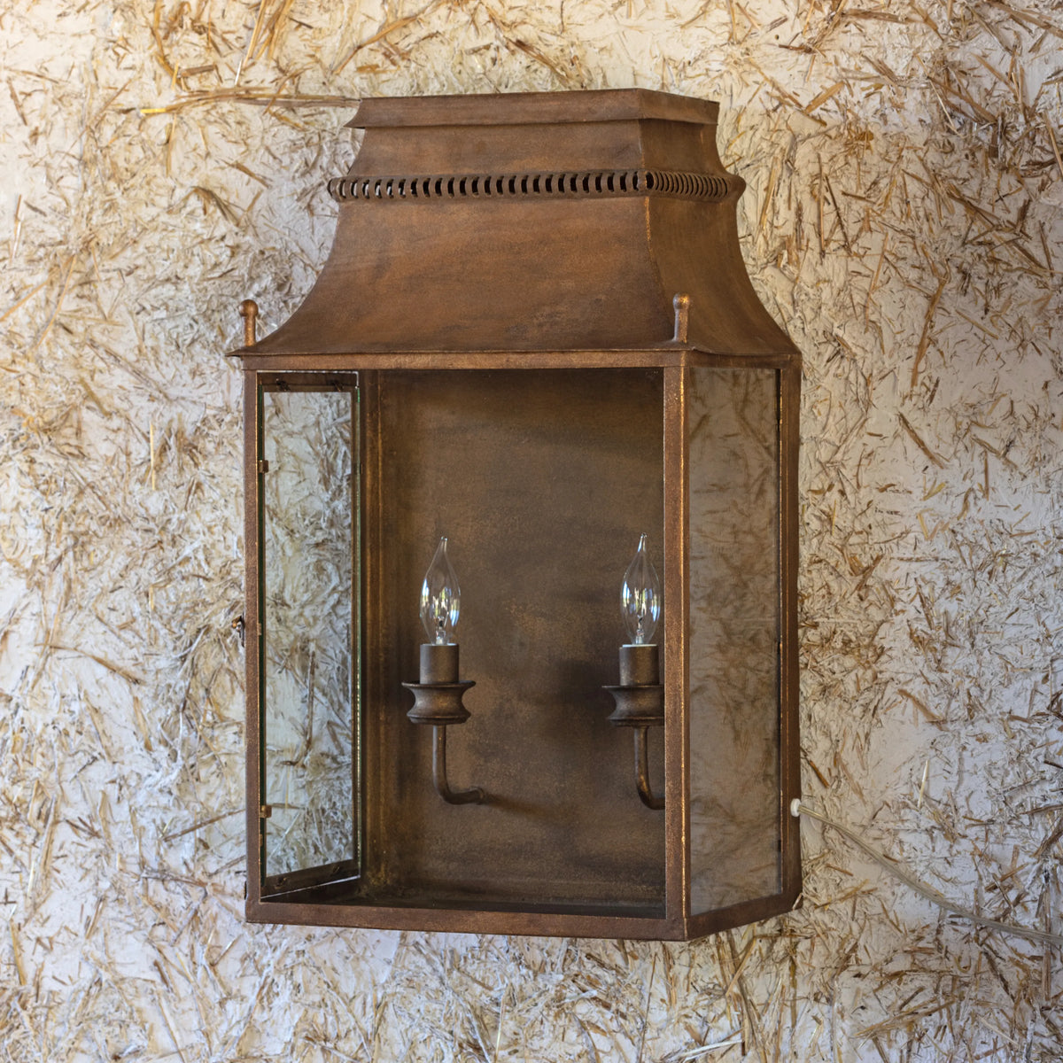 Gate House Wall Lanterns-Set of 2 by Porch View Home