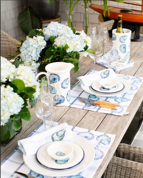 Oyster 4 Piece Napkin Set ***