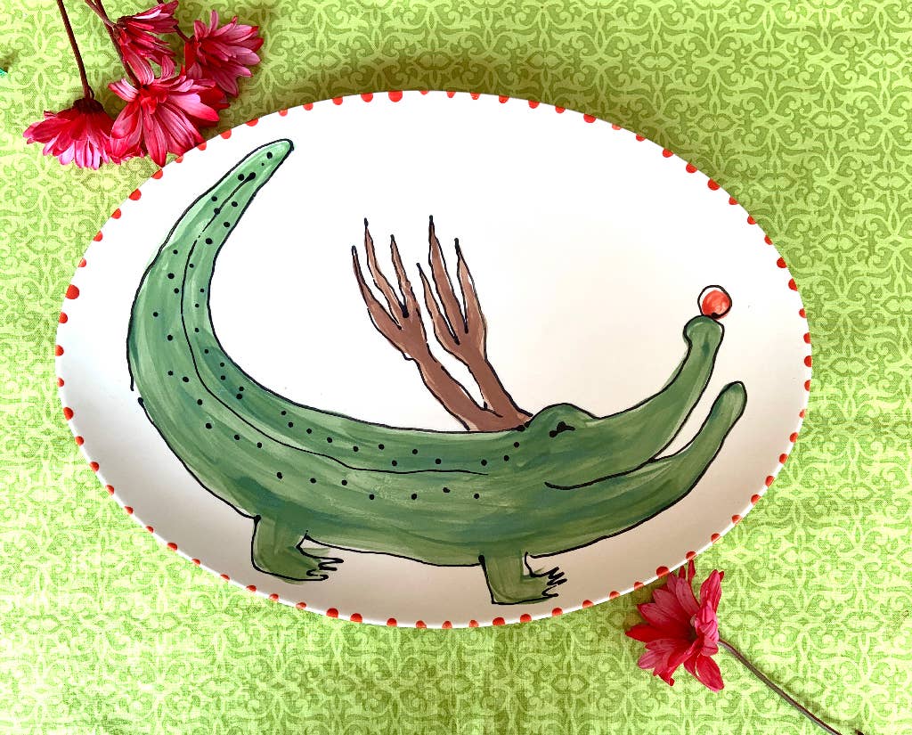 Reindeer Alligator Chip and Dip