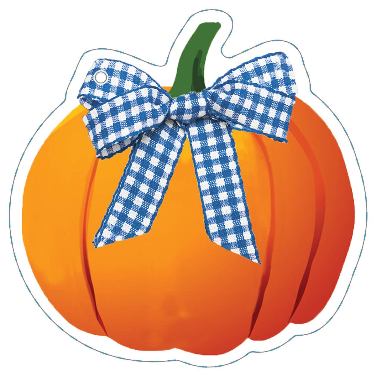 In Stock Pumpkin Die-Cut Gift Tags
