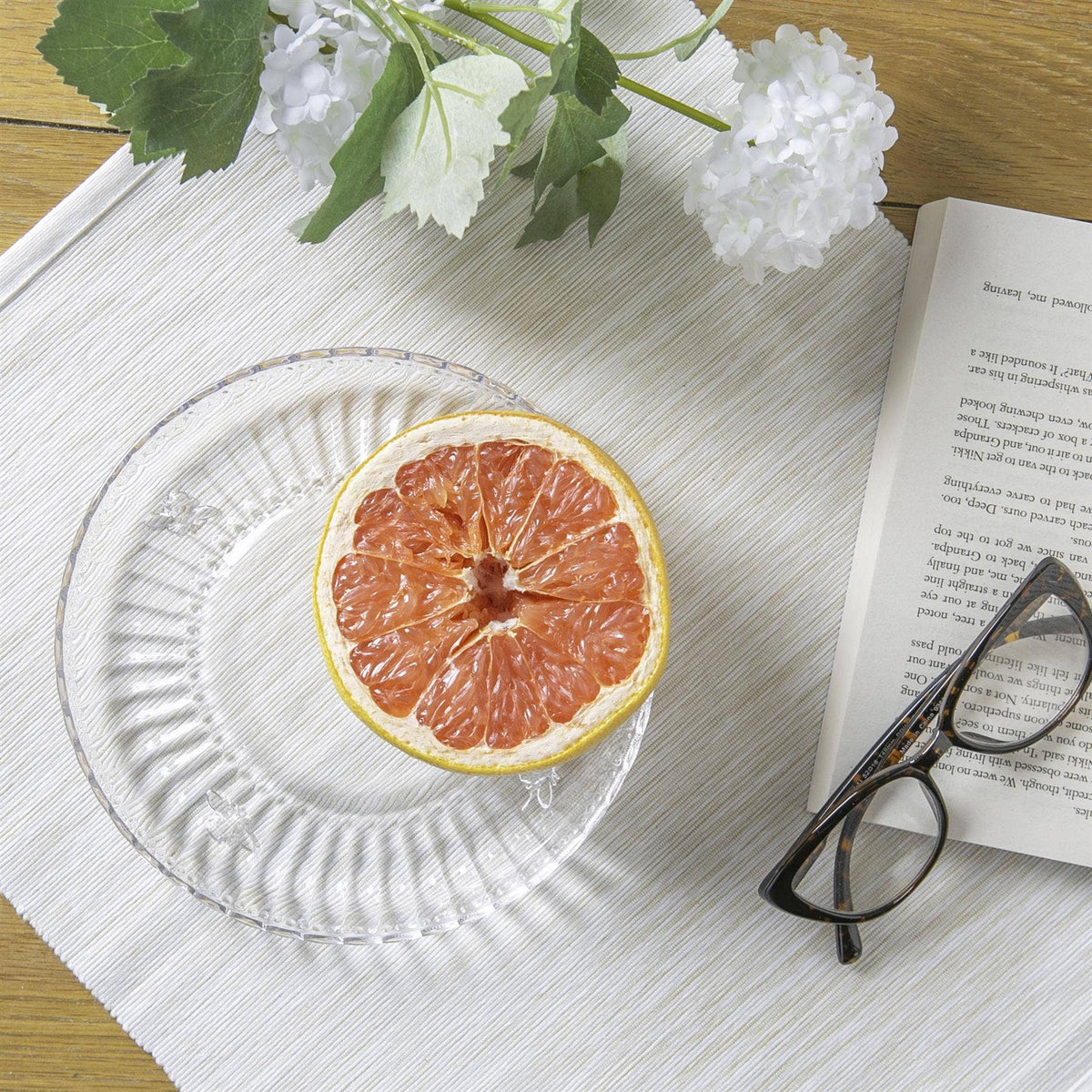 Joules Bee Glass Side Plate - 18.5cm