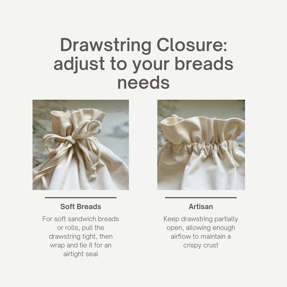 Reusable Bread Bag, Sourdough Supplies, Baking Accessories