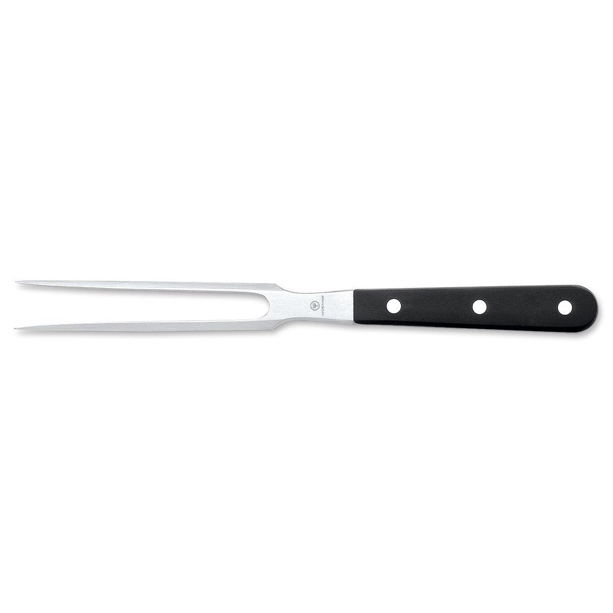 Wusthof Classic 7" Straight Meat Fork — Black