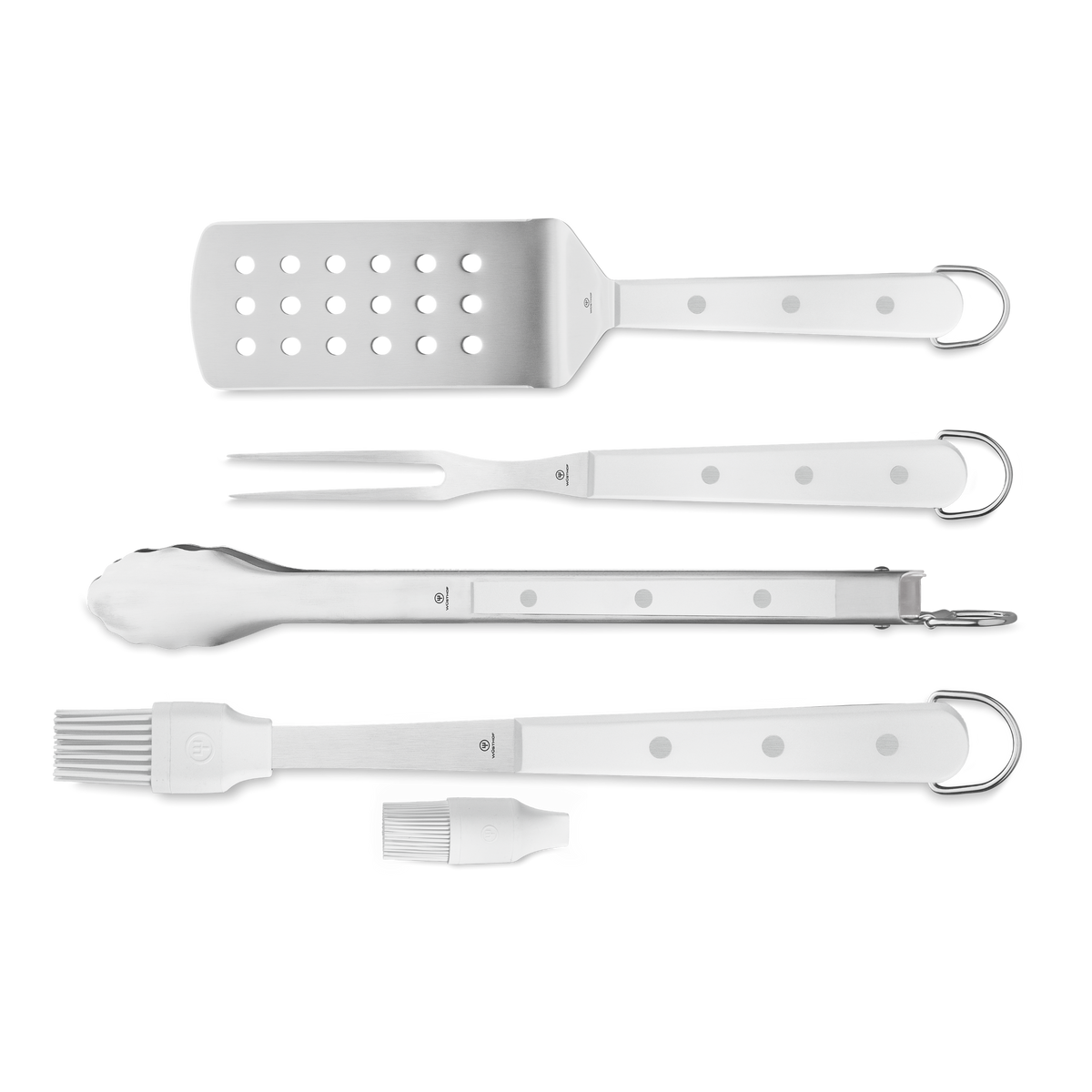 Wusthof 4-Piece BBQ Set — Black