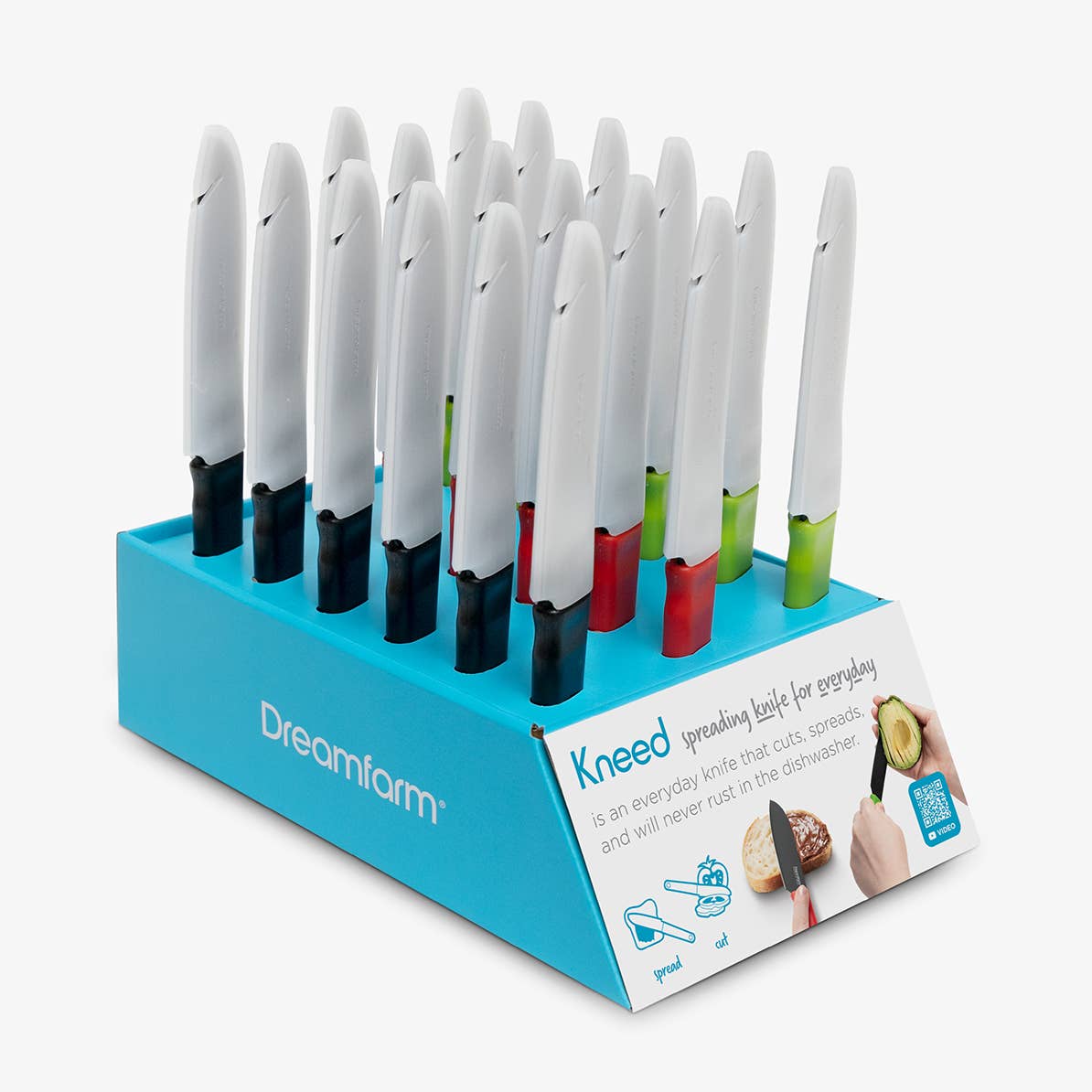 Kneed® - 2-in-1 Spreading & Slicing Knife - CDU