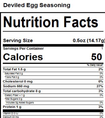 Negg® Deviled Egg Seasoning Mixes - NEW! 24 PER CASE