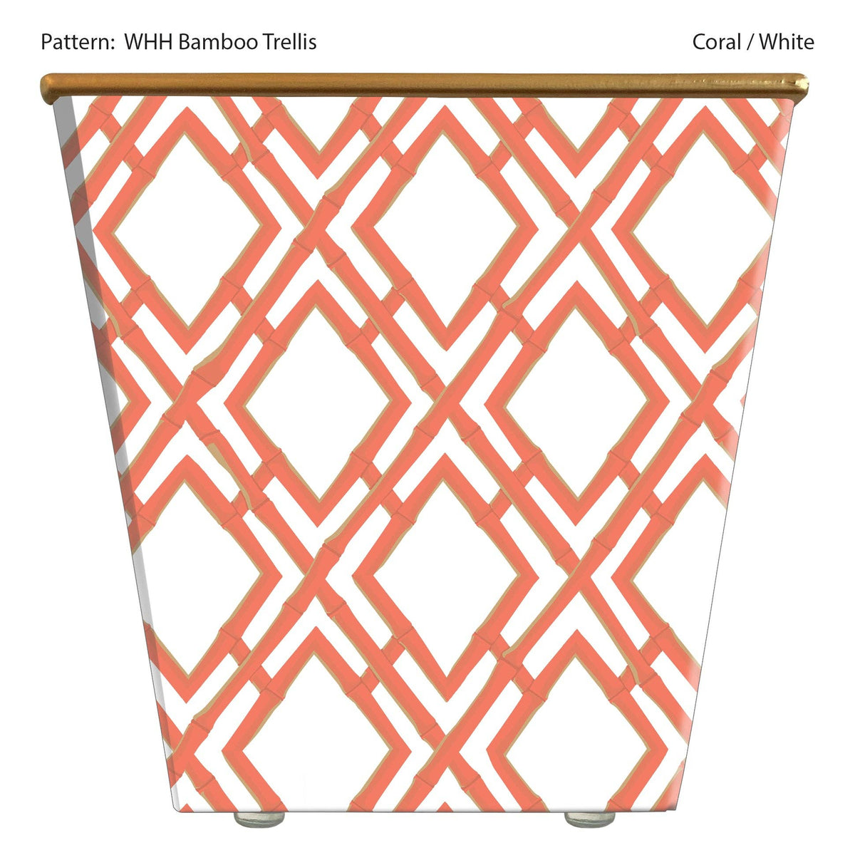 WHH Bamboo Trellis:  Cachepot Container Only
