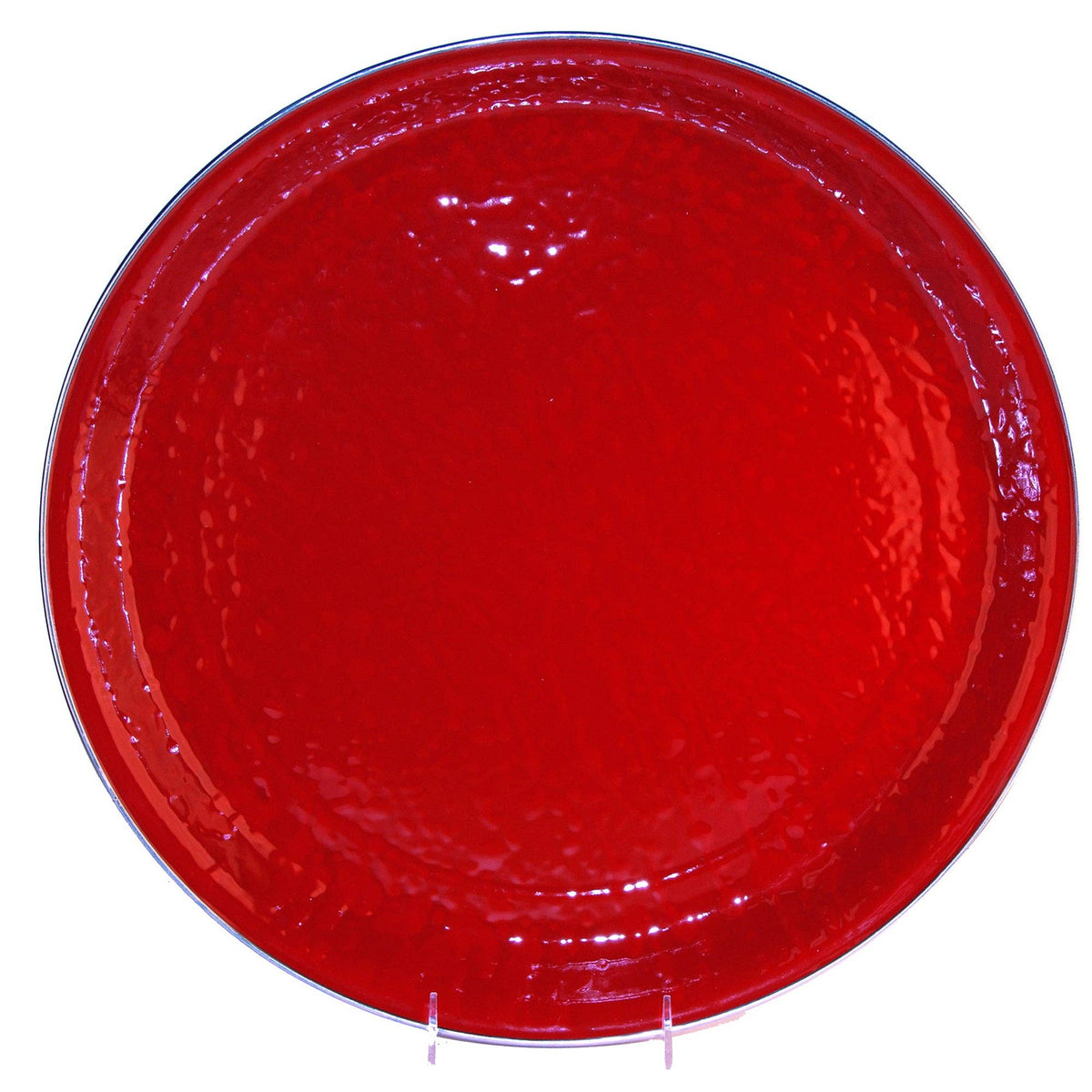 Solid Red Large Tray