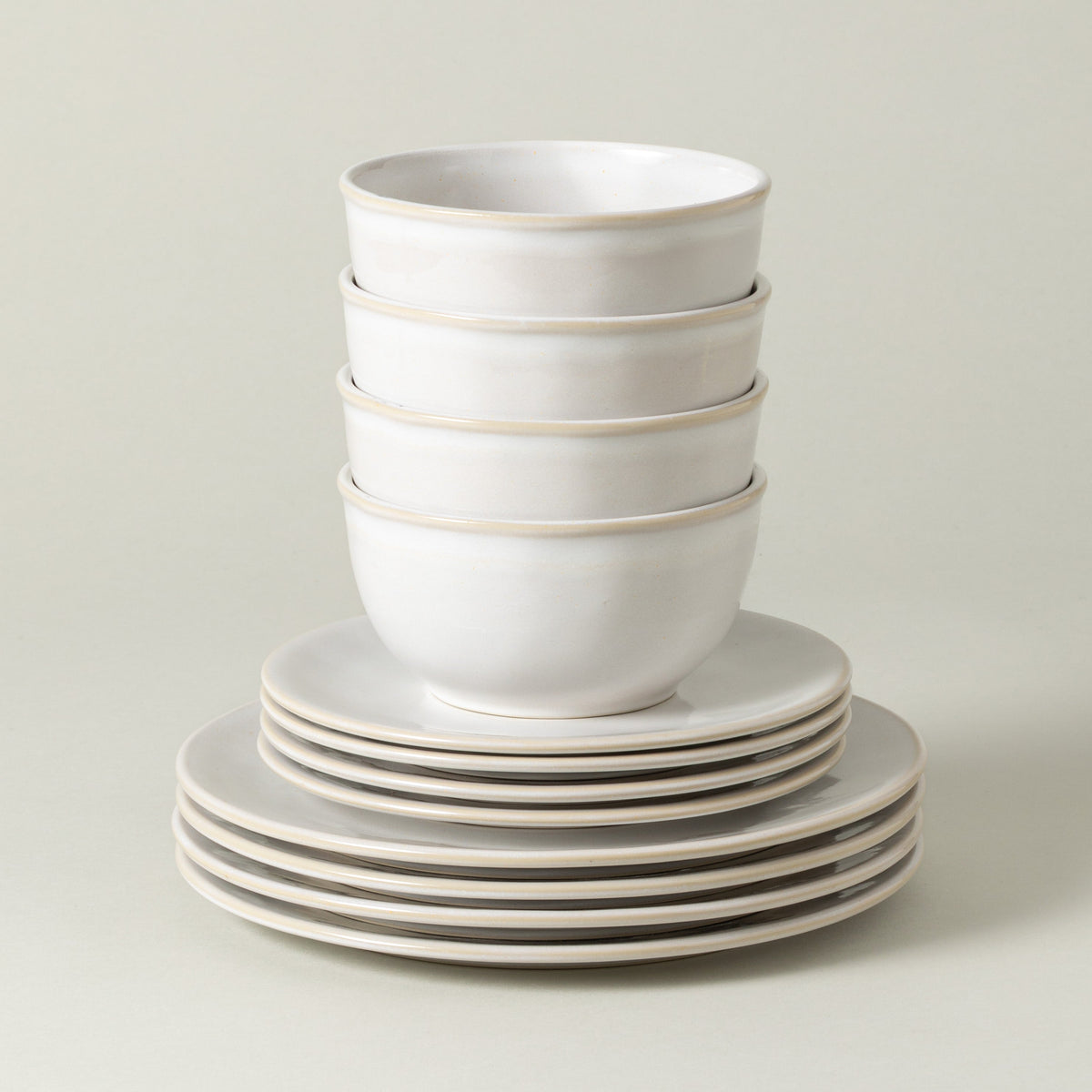 12-Piece Dinnerware Set with Bowl Roda
