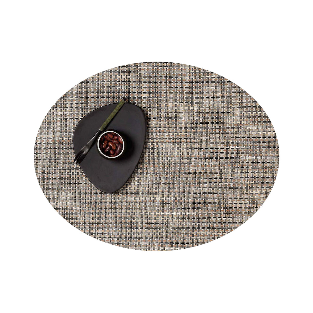 Basketweave Placemats - Bark