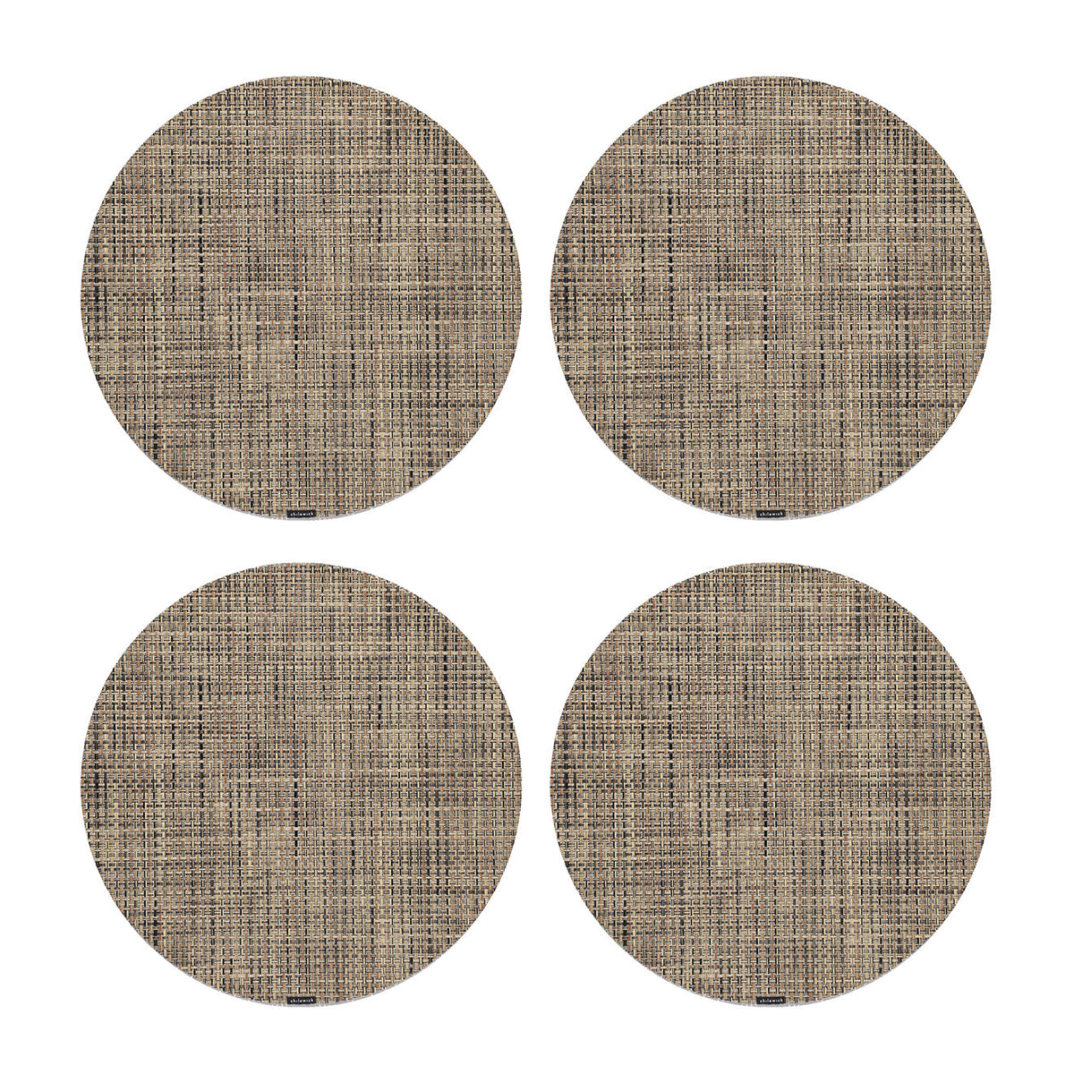 Basketweave Placemats - Bark