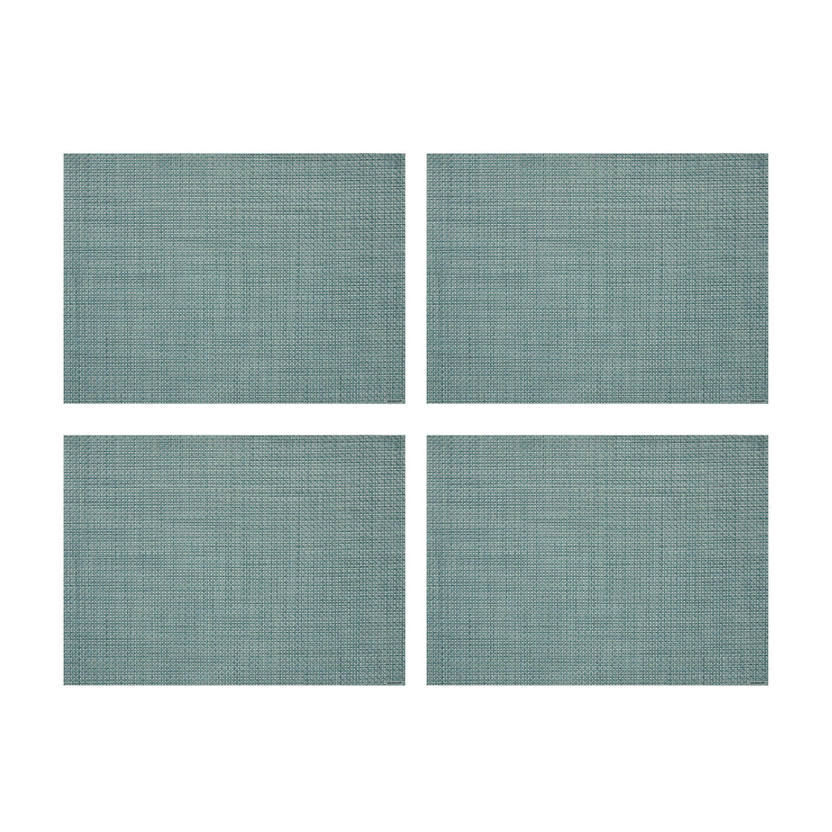 Basketweave Placemats - Celadon